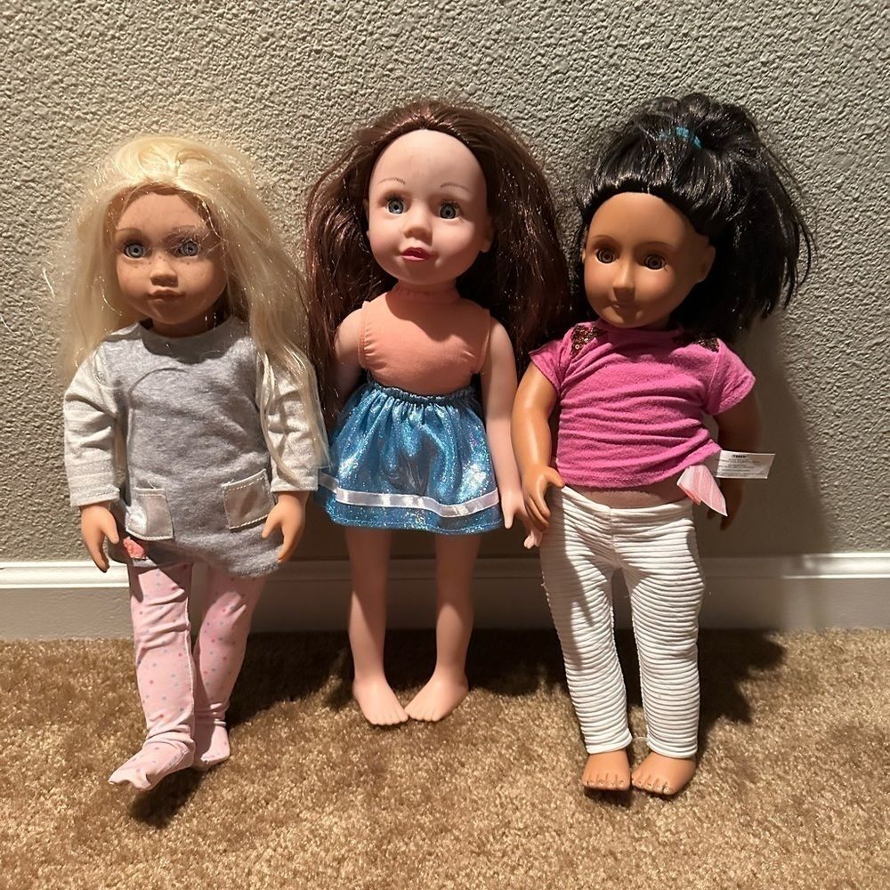 Our Generation by Battat 3 Doll Bundle